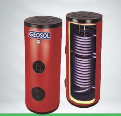 Boiler Λεβητοστασίου με δυο σερπαντίνες (KBD) 160LT-3000LT